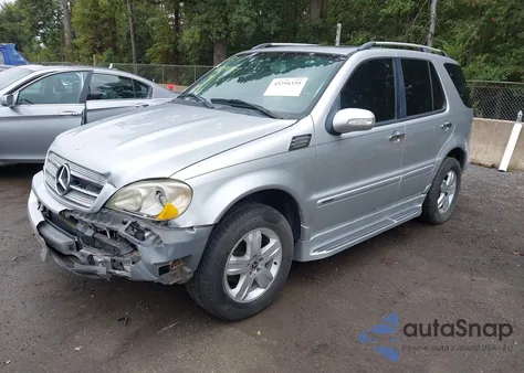 2005 Mercedes-Benz Ml 350 4Matic из США, поврежденный, VIN 4JGAB57E55A557156